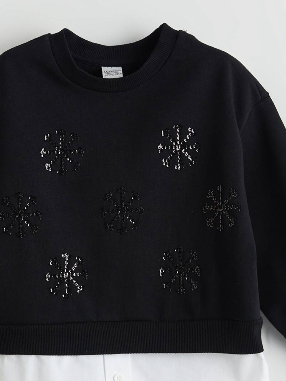 پلیور دخترانه 29720 سایز 6 تا 13 سال کد 1 مارک LC WAIKIKI