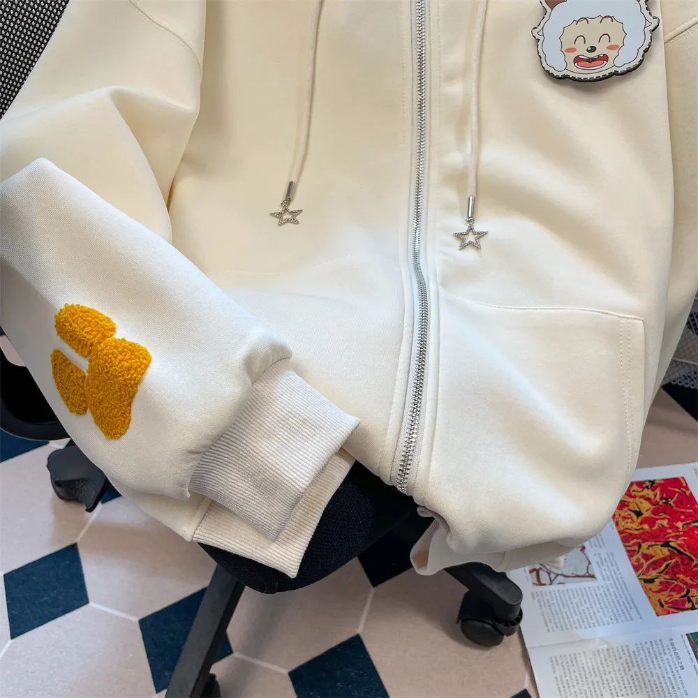 سویشرت عروسکی گوش دار دخترانه کد 418745