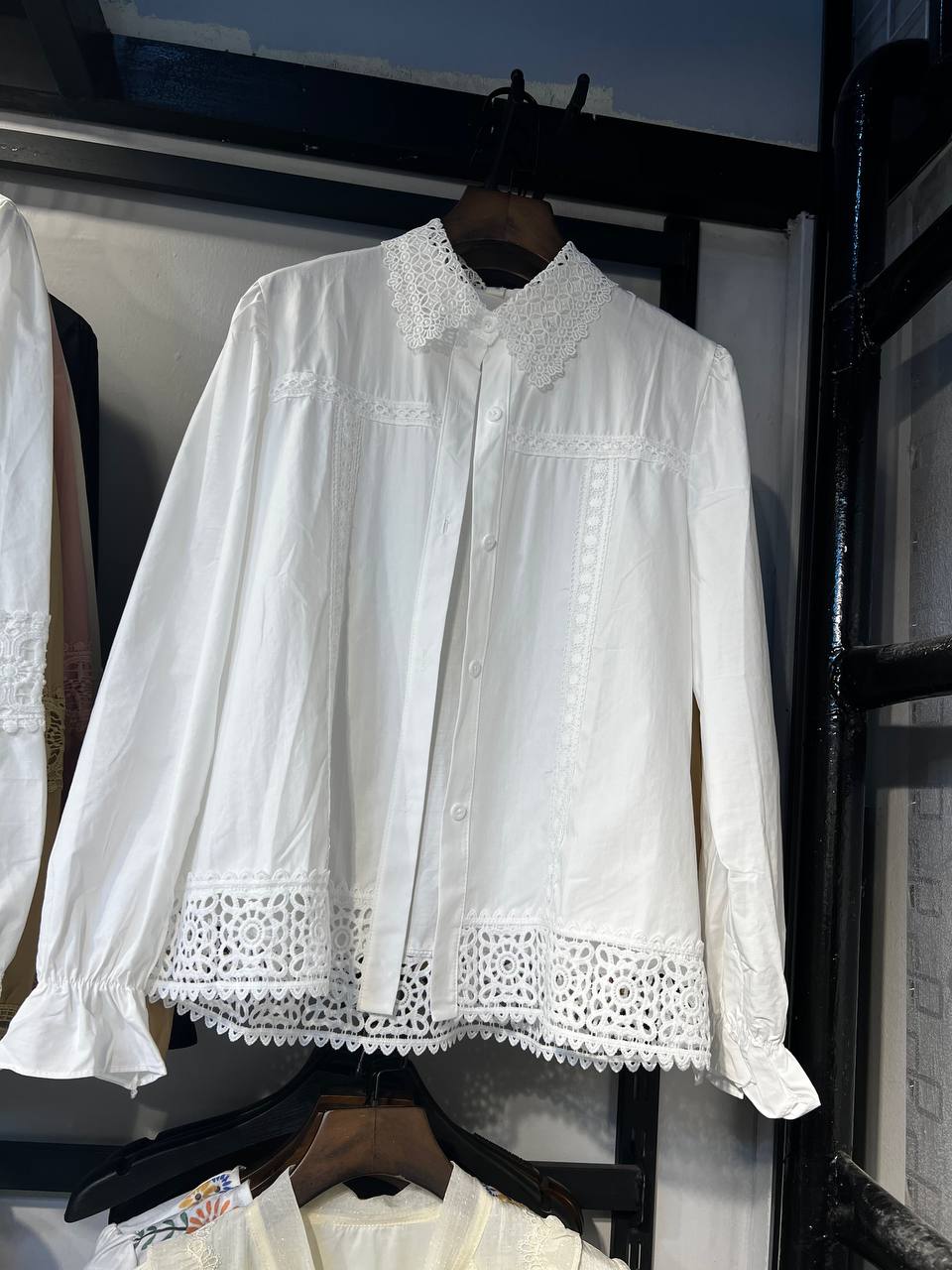 شومیز نخ کتان زنانه کد 418760