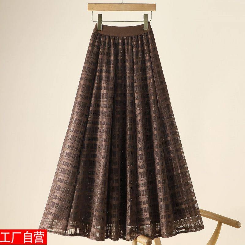 دامن تور  نگین دار زنانه کد 418763