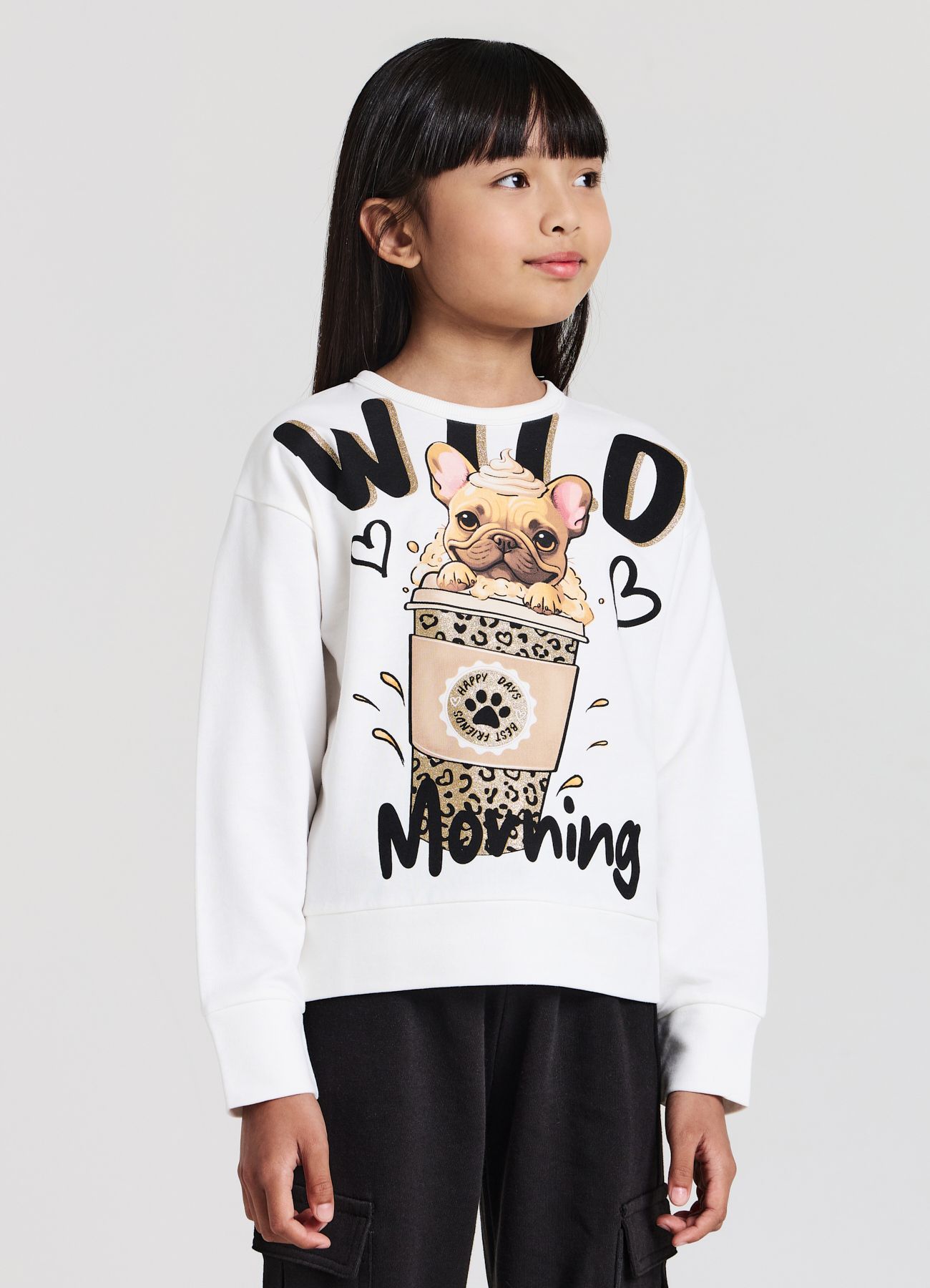 پلیور دخترانه 29819 سایز 4 تا 13 سال مارک Calliope