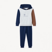 ست هودی و شلوار پسرانه 29663 سایز 5 تا 12 سال مارک Orchestra