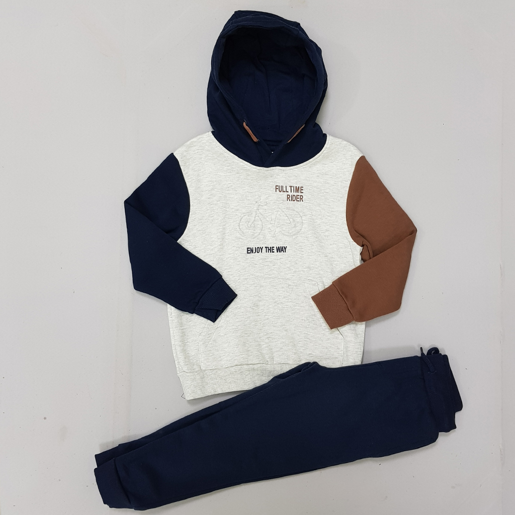 ست هودی و شلوار پسرانه 29663 سایز 5 تا 12 سال مارک Orchestra   *