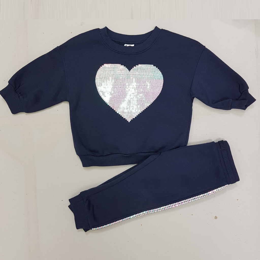 ست پلیور شلوار دخترانه 29669 سایز 1 تا 7 سال مارک KD