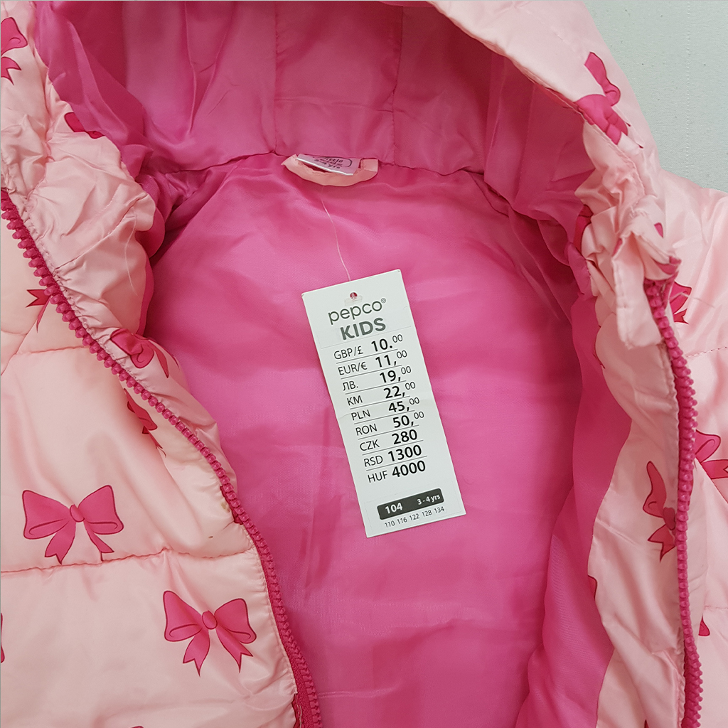 کاپشن دخترانه 29617 سایز 3 تا 9 سال مارک Little Kids   *