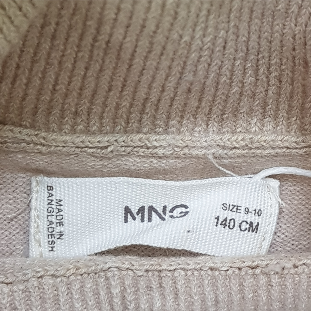 بافت یقه اسکی دخترانه 29241 سایز 5 تا 14 سال مارک MANGO   *