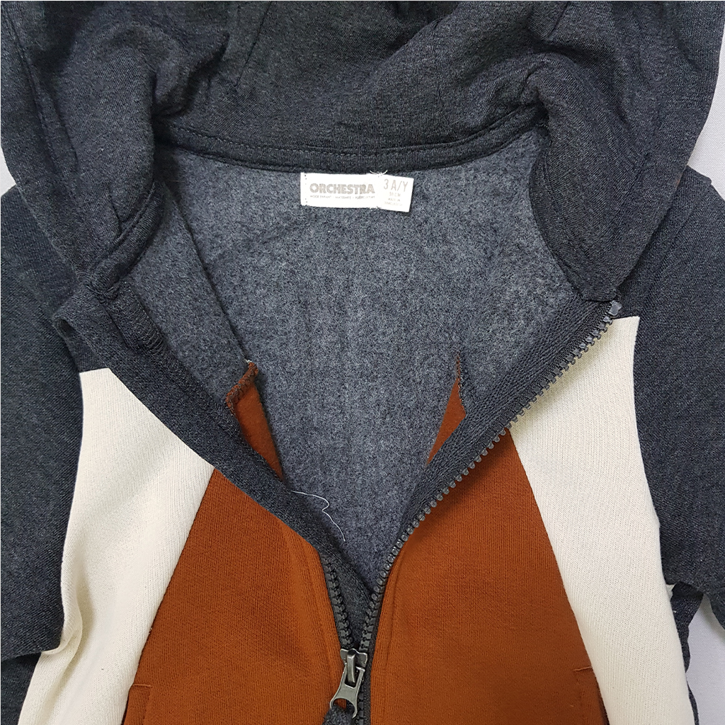 ست سویشرت شلوار پسرانه 29656 سایز 3 تا 14 سال مارک Orchestra