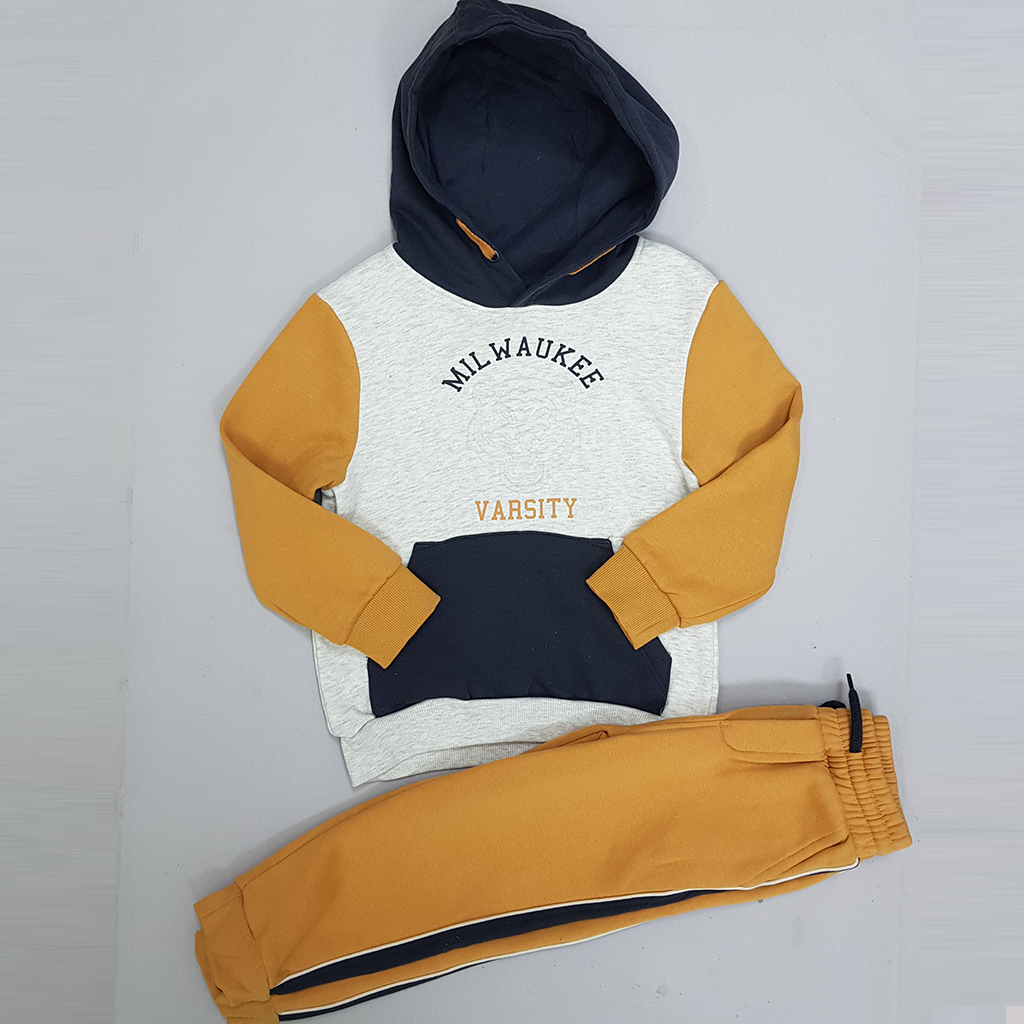 ست هودی و شلوار پسرانه 29658 سایز 4 تا 16 سال مارک Orchestra