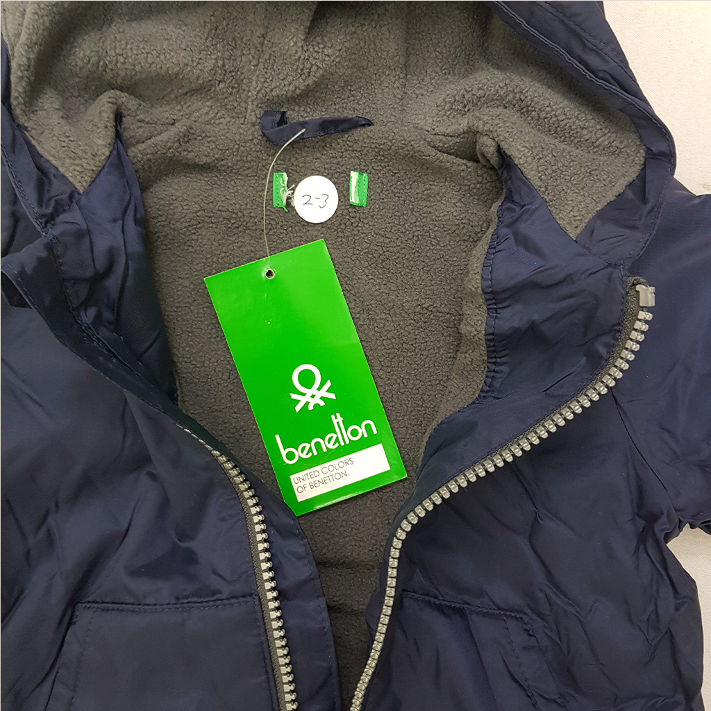 بارانی پسرانه 29870 سایز 2 تا 17 سال کد 2 مارک United Colors Of Benetton