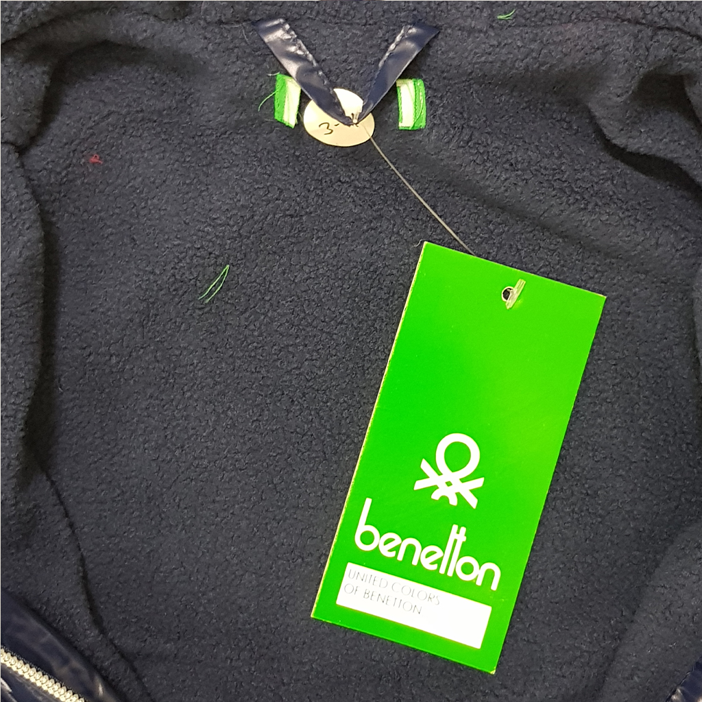 بارانی پسرانه 29870 سایز 2 تا 17 سال کد 2 مارک United Colors Of Benetton