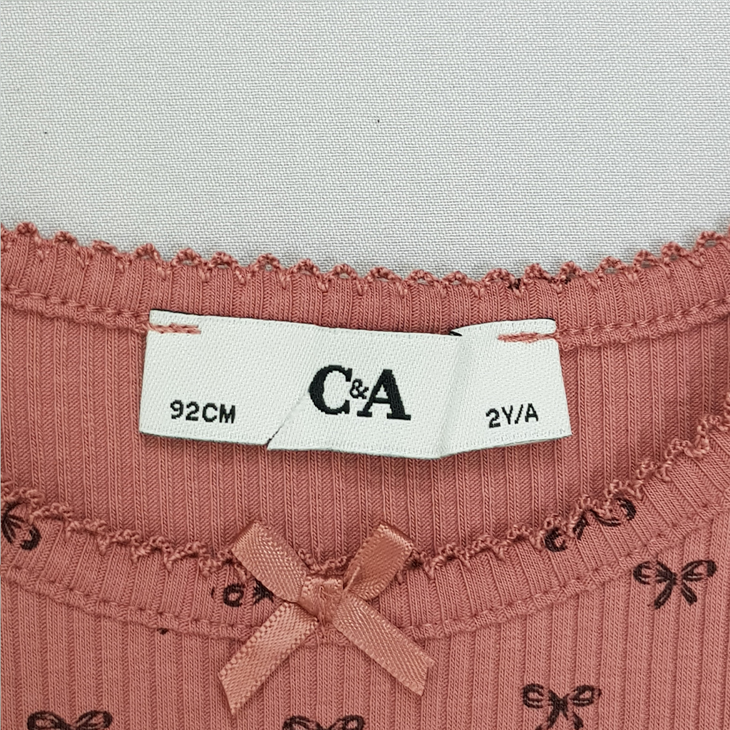 بلوز دخترانه 29412 سایز 2 تا 10 سال مارک C&A