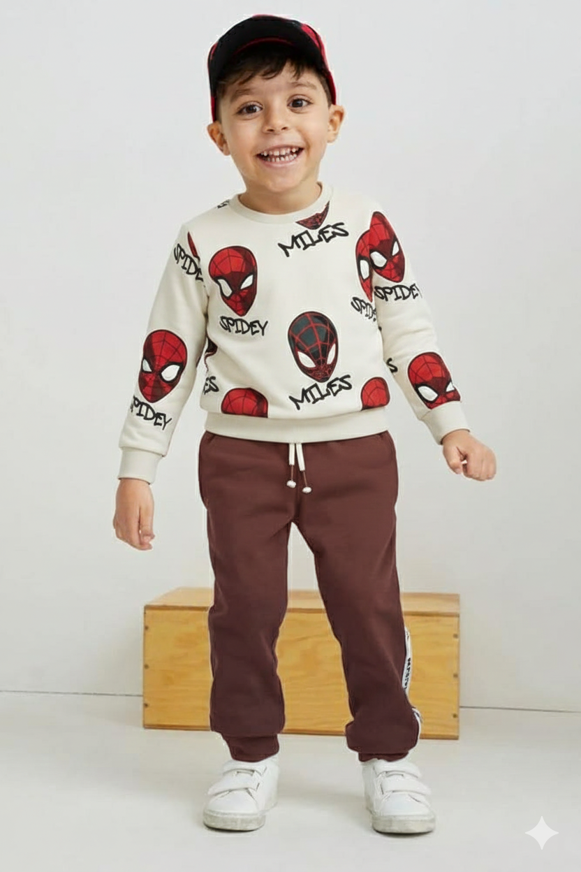 ست پلیور شلوار پسرانه 29912 سایز 4 تا 10 سال مارک C&A