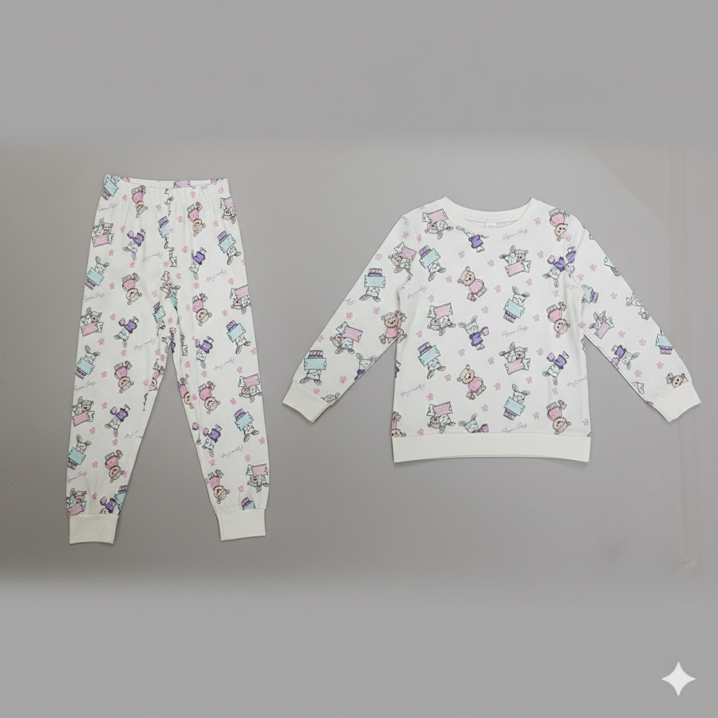 ست دخترانه 29636 سایز 3 تا 10 سال مارک OVS