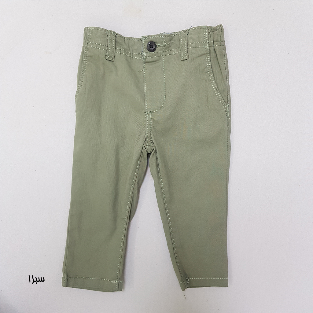 شلوار کتان پسرانه 29975 سایز 12 ماه تا 14 سال کد 3 مارک Oshkosh