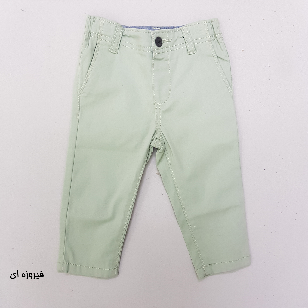 شلوار کتان پسرانه 29975 سایز 12 ماه تا 14 سال کد 3 مارک Oshkosh