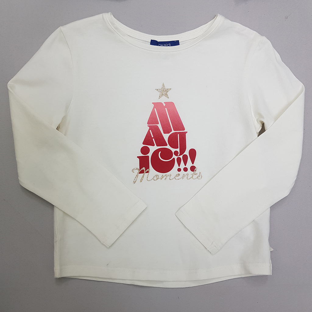 بلوز دخترانه 29958 سایز 3 تا 14 سال مارک OKAIDI