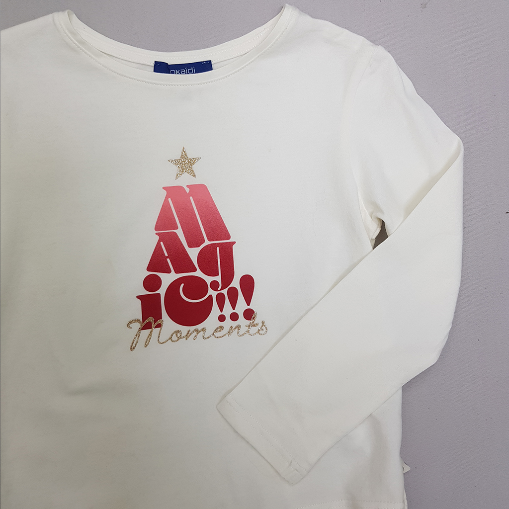 بلوز دخترانه 29958 سایز 3 تا 14 سال مارک OKAIDI