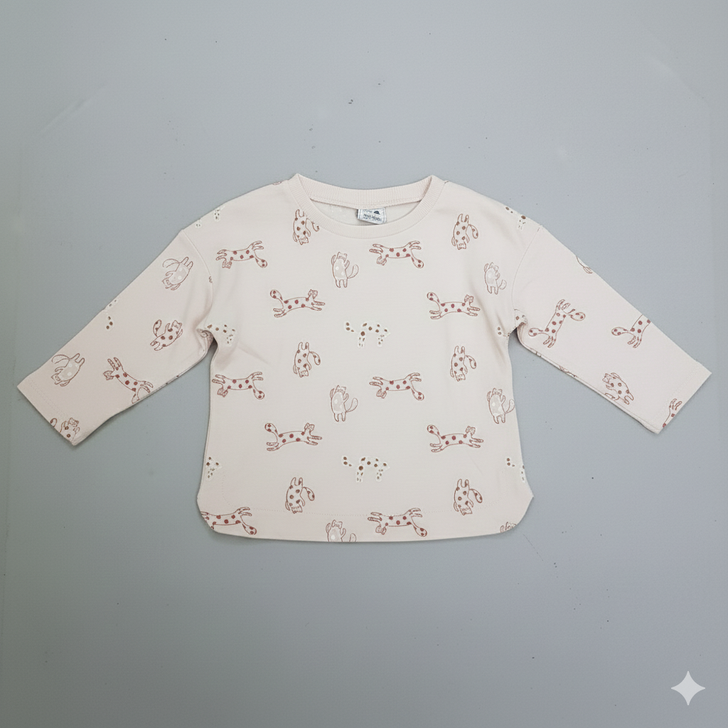 ست دخترانه 29647 سایز 2 تا 14 سال مارک Tapea Loeil