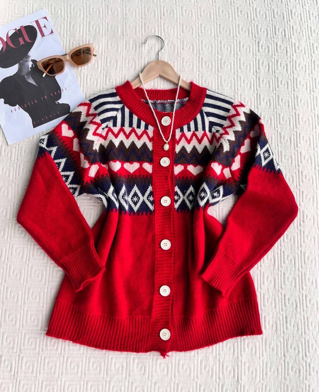 ژاکت بافت زنانه کد 418820