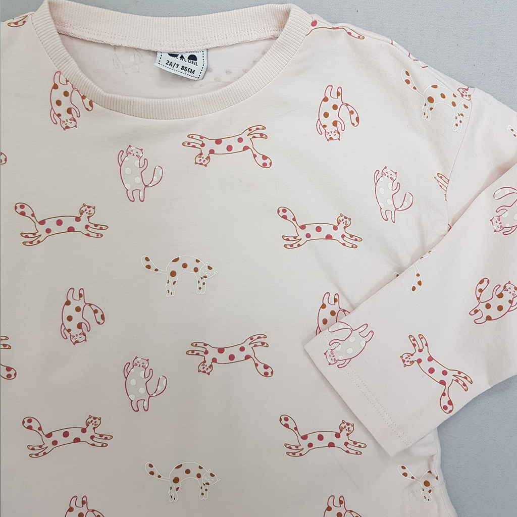 ست دخترانه 29647 سایز 2 تا 14 سال مارک Tapea Loeil   *