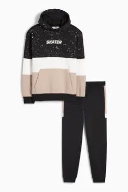 ست هودی و شلوار پسرانه 29915 سایز 8 تا 13 سال مارک C&A