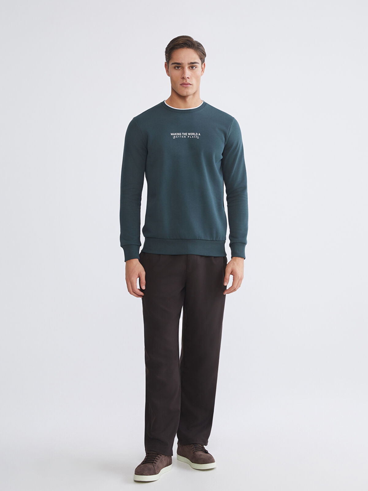 پلیور مردانه 29758 کد 3 مارک LC WAIKIKI