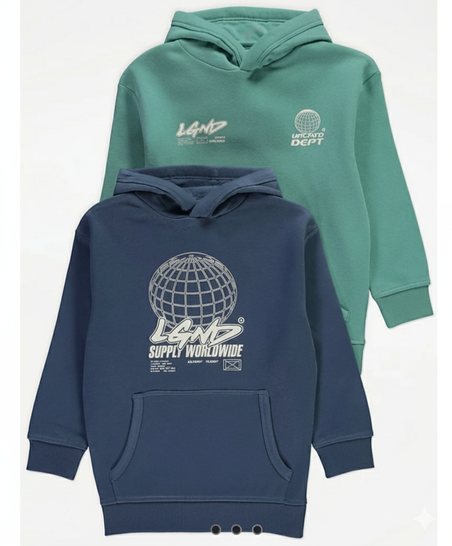 هودی پسرانه 29562 سایز 3 تا 16 سال کد 2 مارک George