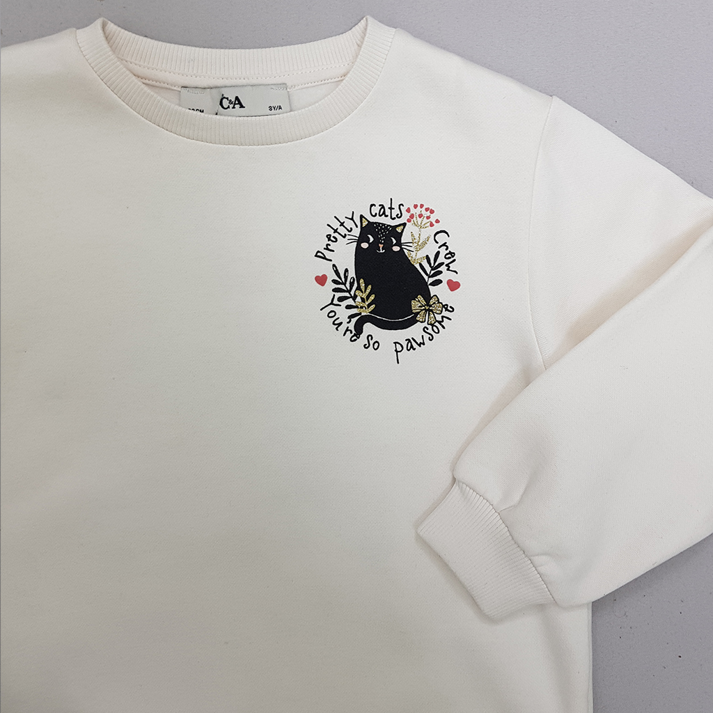 پلیور دخترانه 29922 سایز 4 تا 9 سال مارک C&A