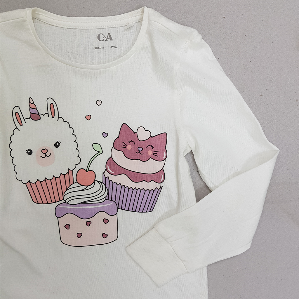 بلوز دخترانه 29911 سایز 2 تا 10 سال کد 2 مارک C&A