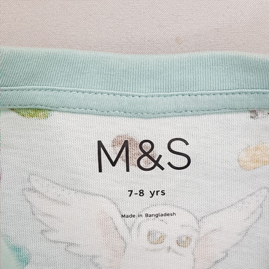 ست دخترانه 29430 سایز 6 تا 12 سال مارک M&S