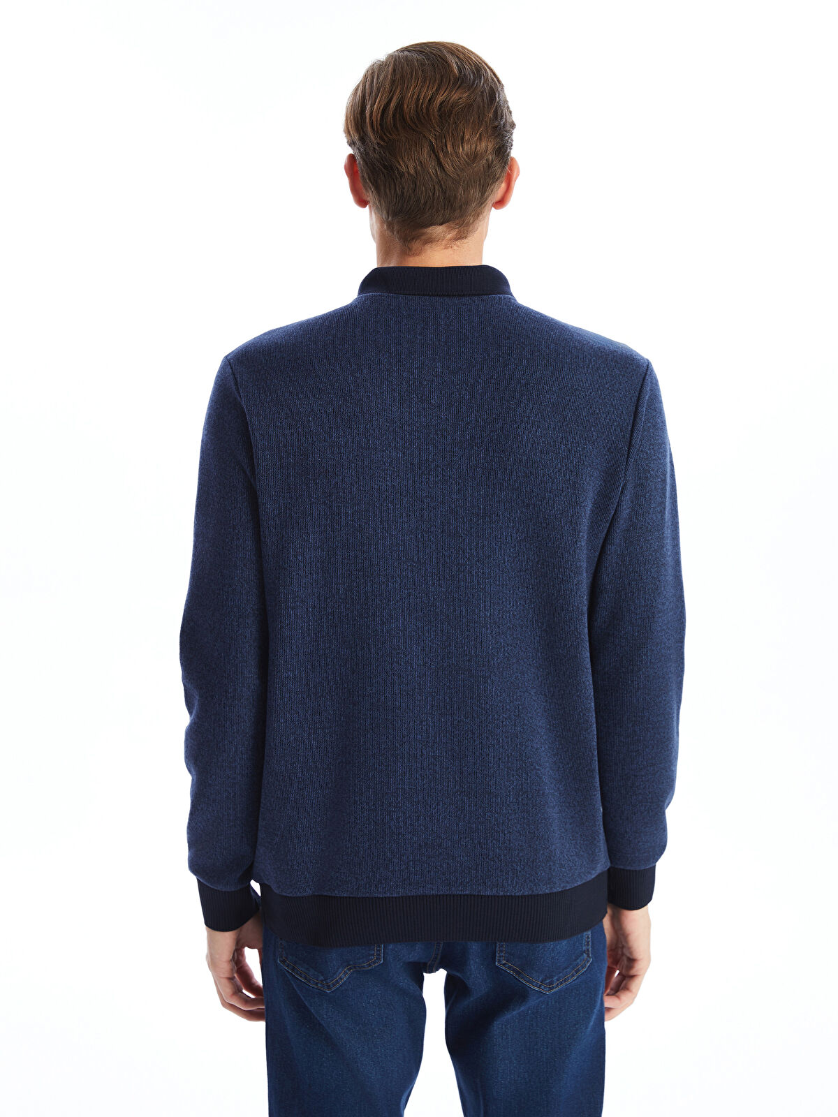 بافت یقه دار مردانه 29731 مارک LC WAIKIKI