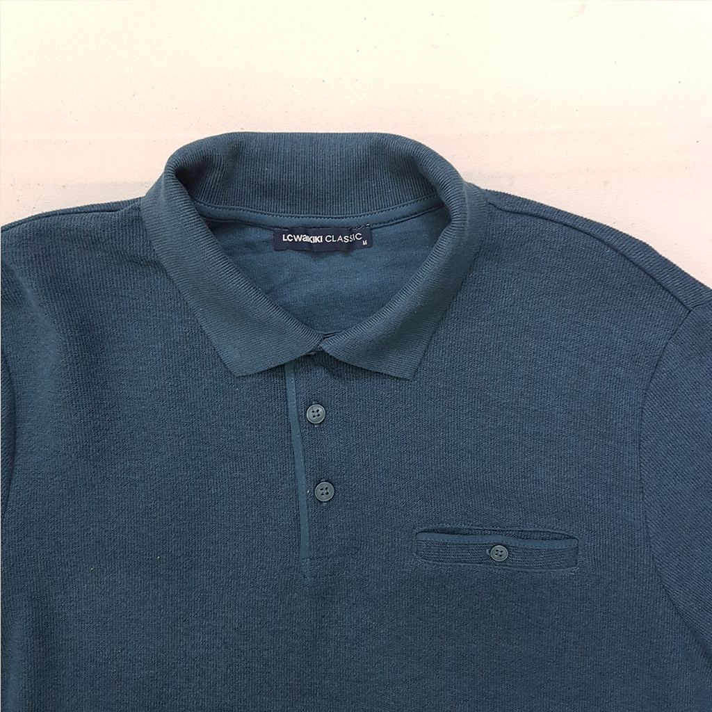 بافت یقه دار مردانه 29731 مارک LC WAIKIKI   *