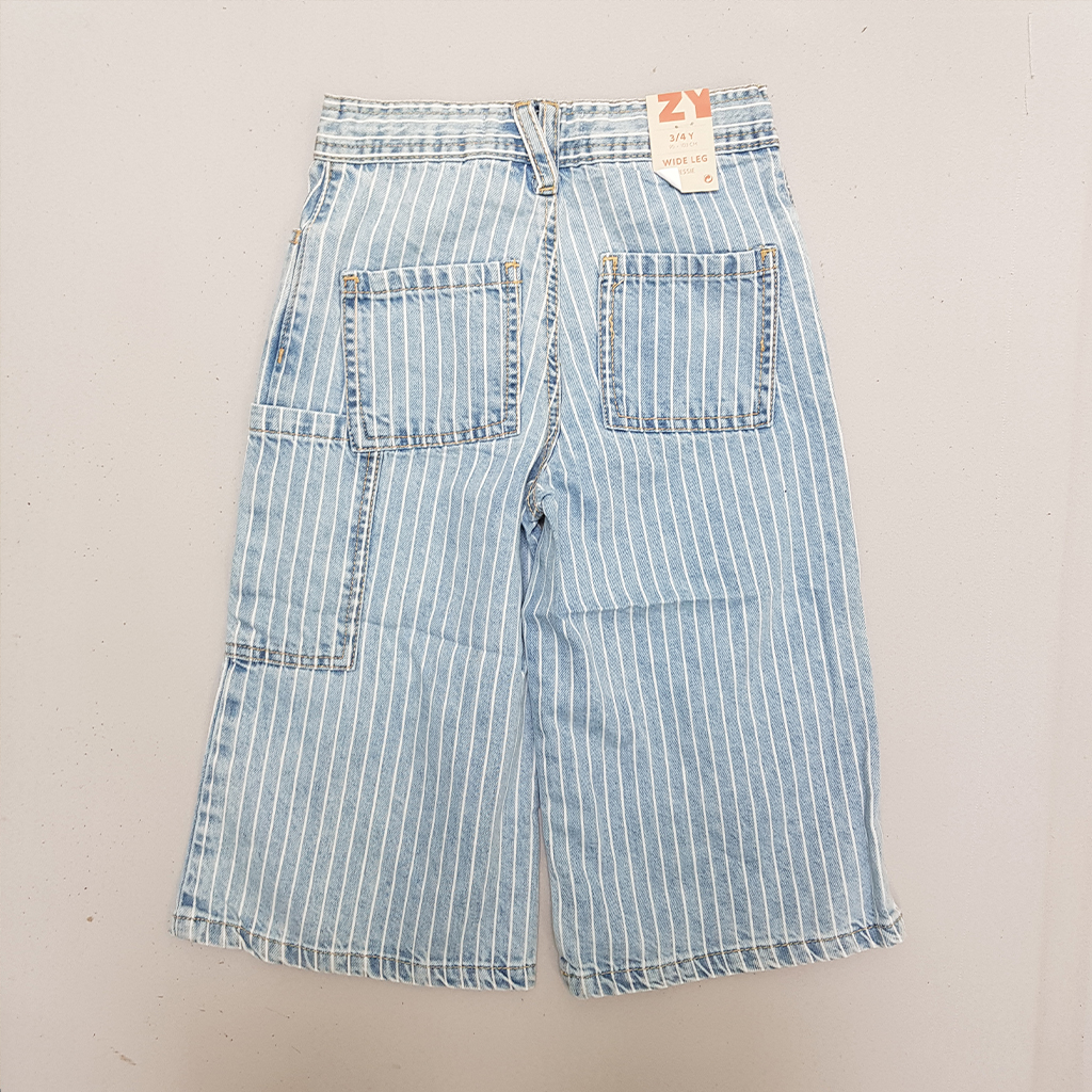 شلوار جینز دخترانه 29990 سایز 3 تا 14 سال مارک ZY