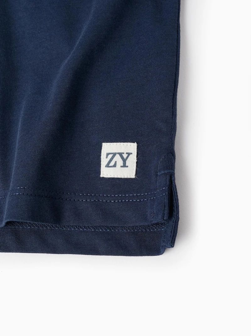 بلوز یقه دار پسرانه 29916 سایز 12 ماه تا 14 سال مارک ZY