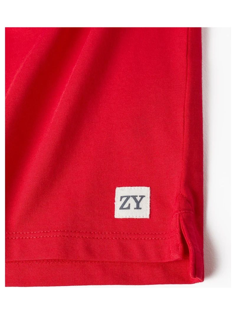 بلوز یقه دار پسرانه 29916 سایز 12 ماه تا 14 سال مارک ZY