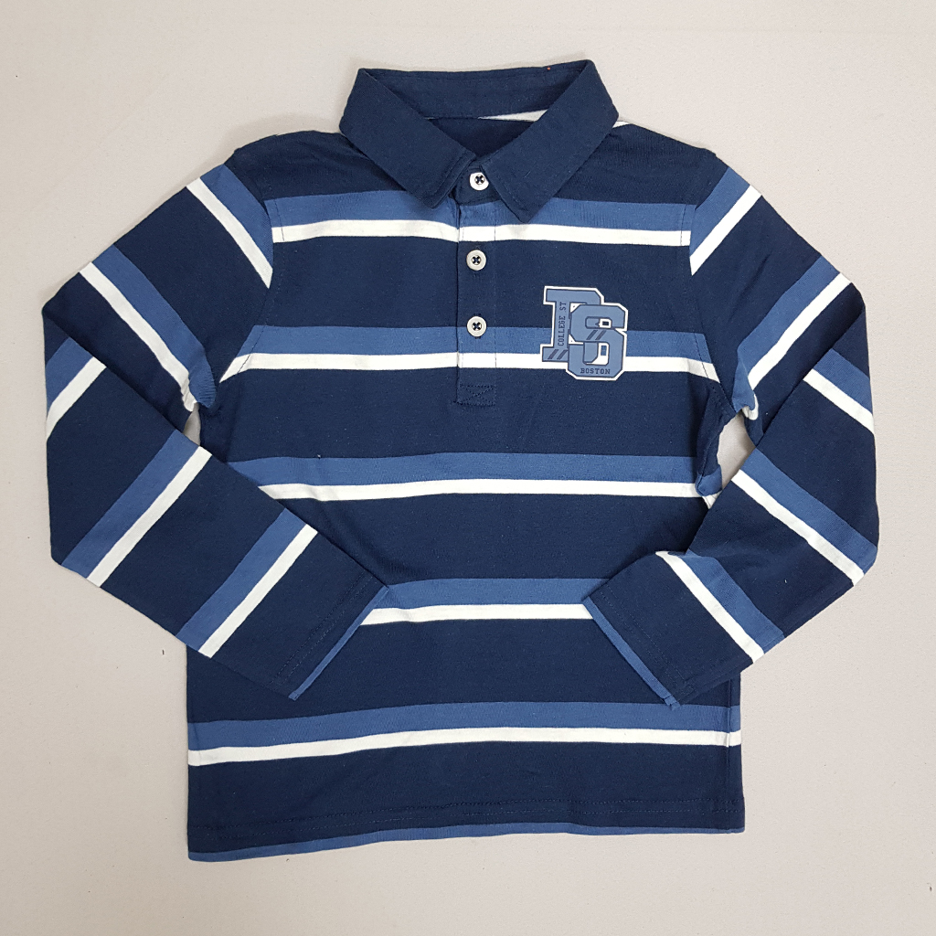 بلوز یقه دار پسرانه 29986 سایز 5 تا 14 سال مارک Inextenso