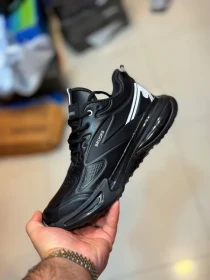 کتانی مردانه بروکس مشکی Brooks کد 1047