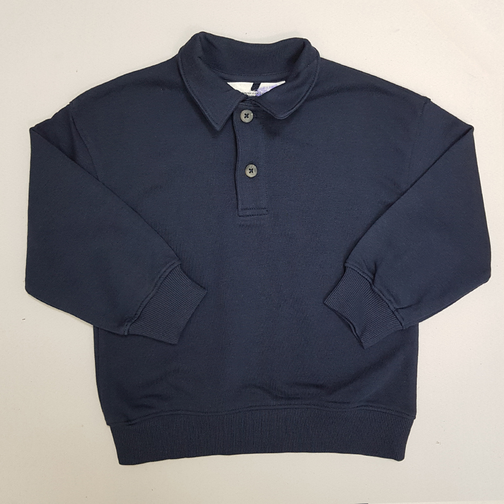 پلیور یقه دار پسرانه 29996 سایز 3 تا 10 سال مارک H&M   *