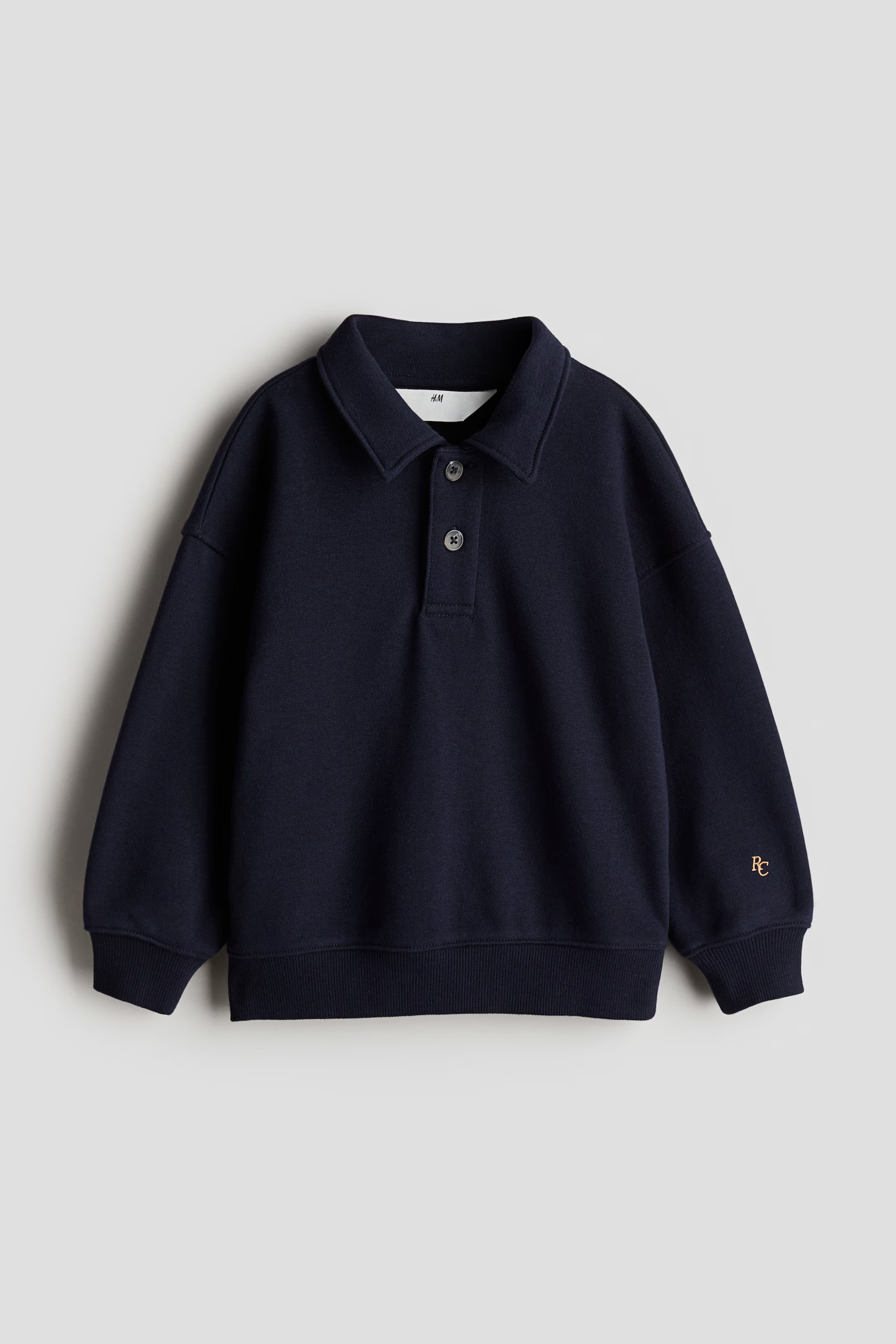 پلیور یقه دار پسرانه 29996 سایز 3 تا 10 سال مارک H&M   *