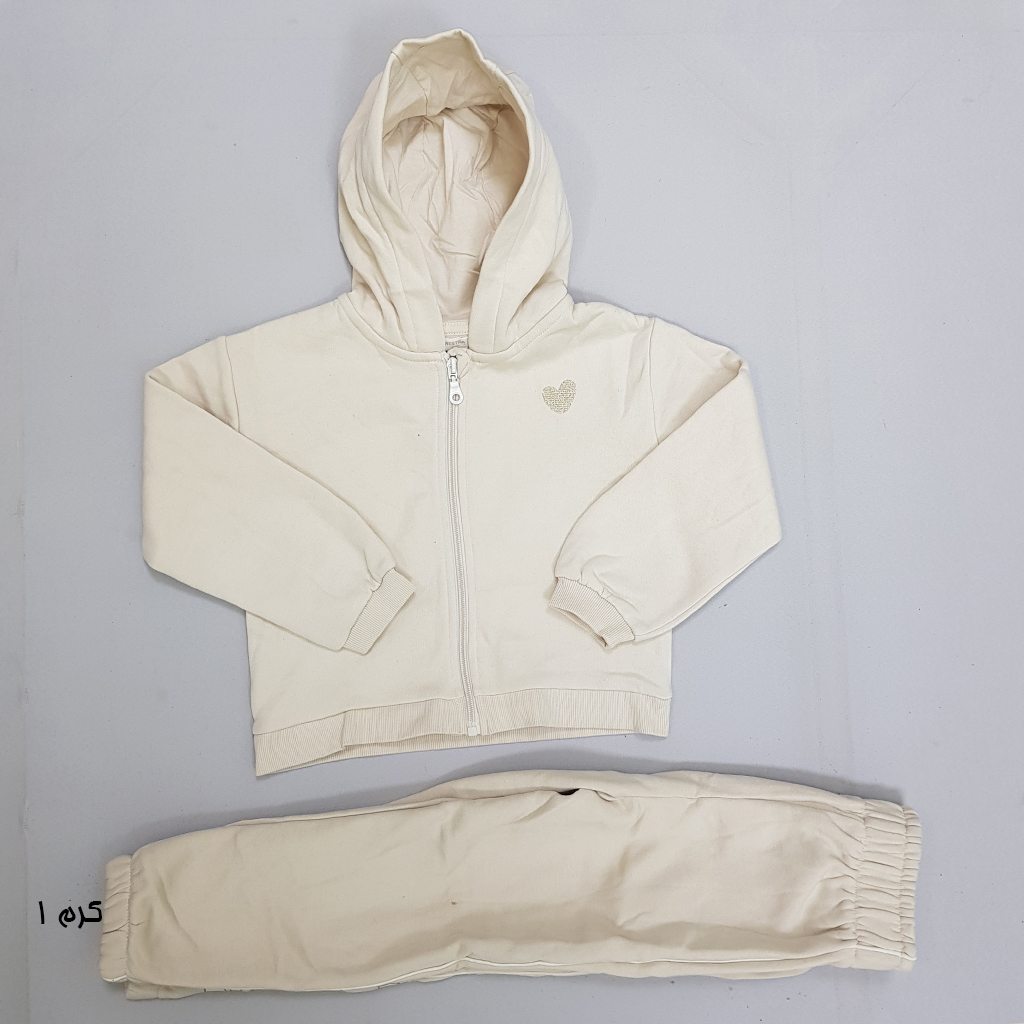 ست سویشرت شلوار دخترانه 29666 سایز 3 تا 14 سال مارک Orchestra   *