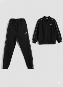 ست سویشرت شلوار پسرانه 29866 سایز 7 تا 14 سال مارک LC WAIKIKI