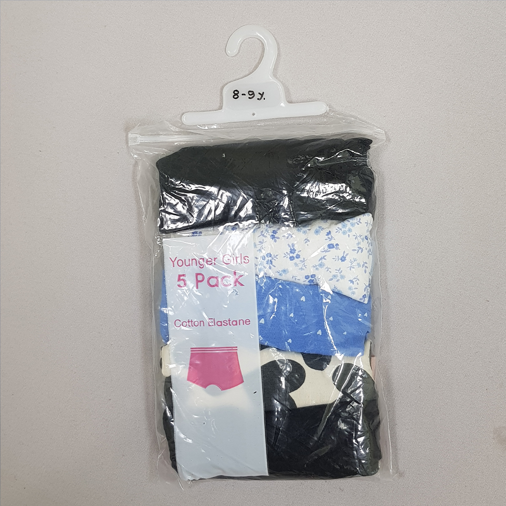 شورت 5 عددی دخترانه 29999 سایز 4 تا 16 سال