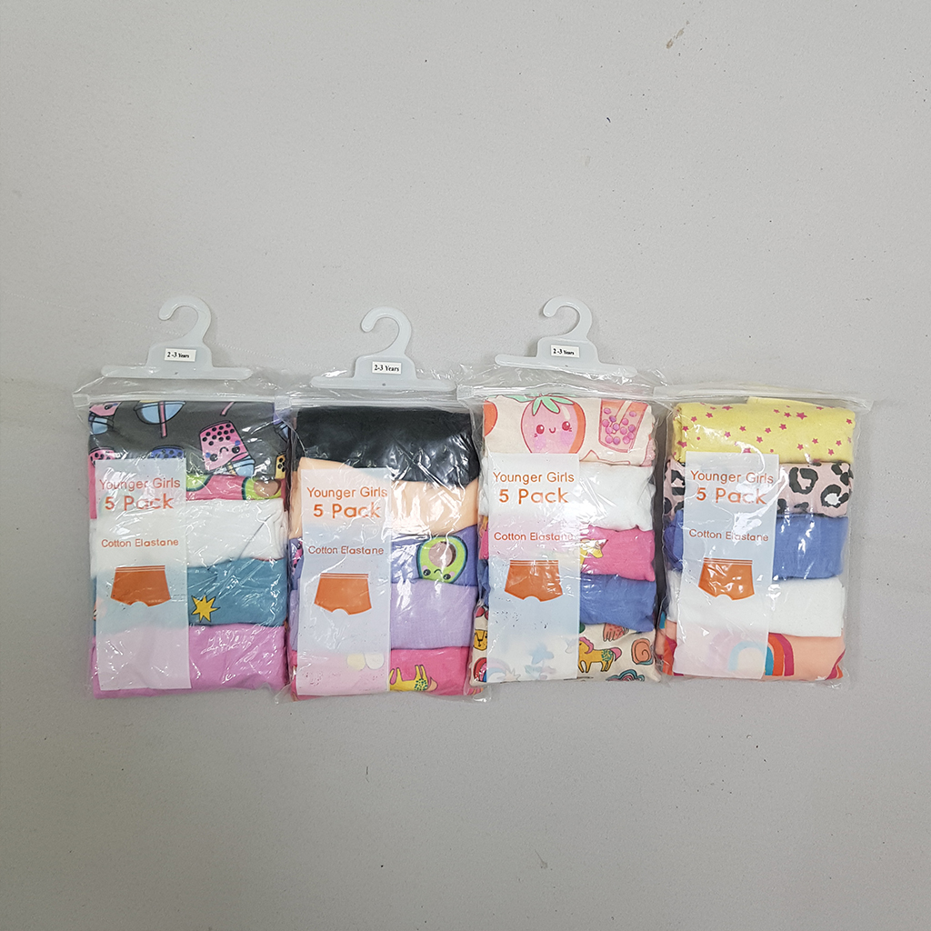 شورت 5 عددی دخترانه 30000 سایز 2 تا 16 سال