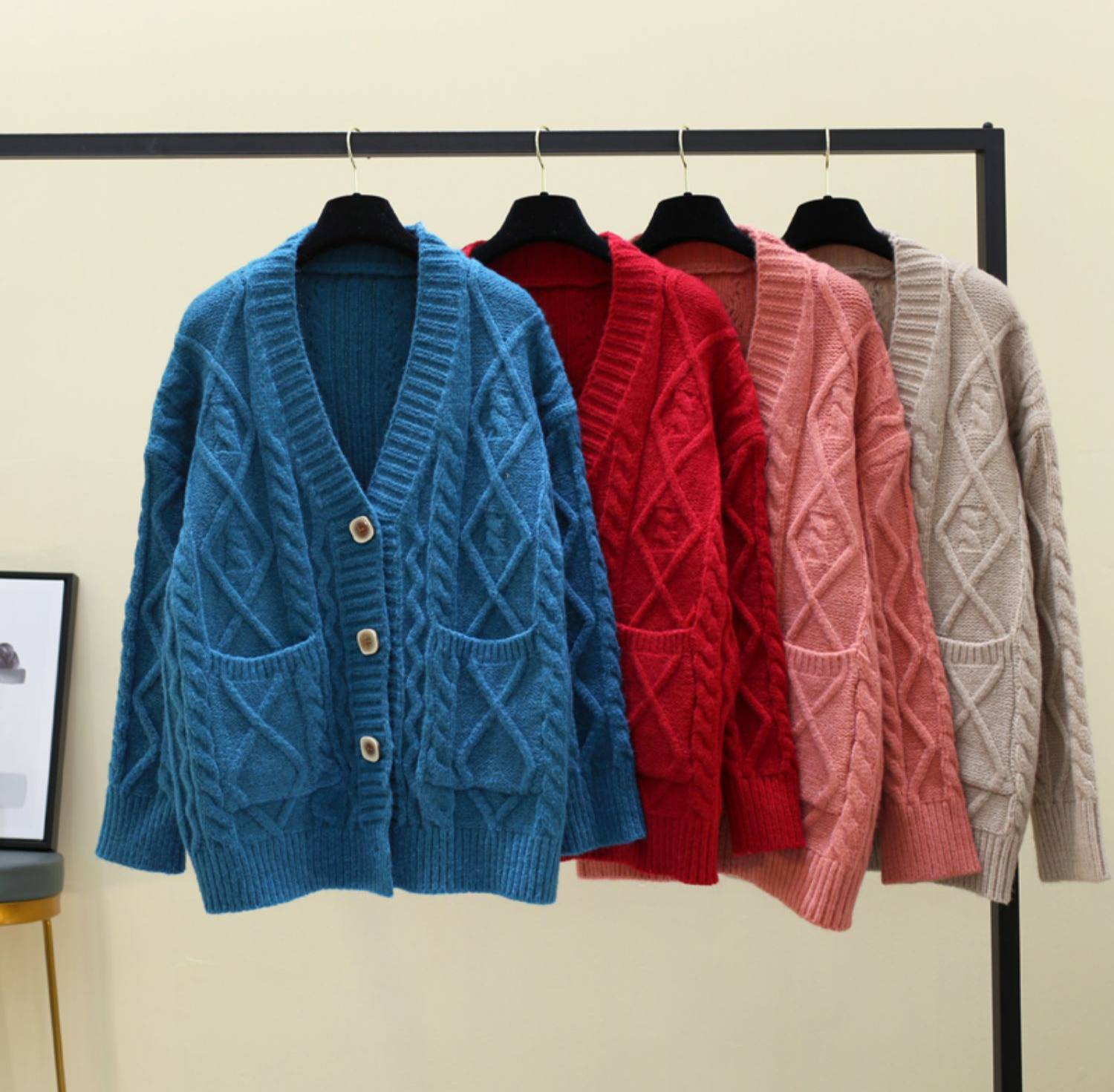 ژاکت بافت زنانه کد 418858