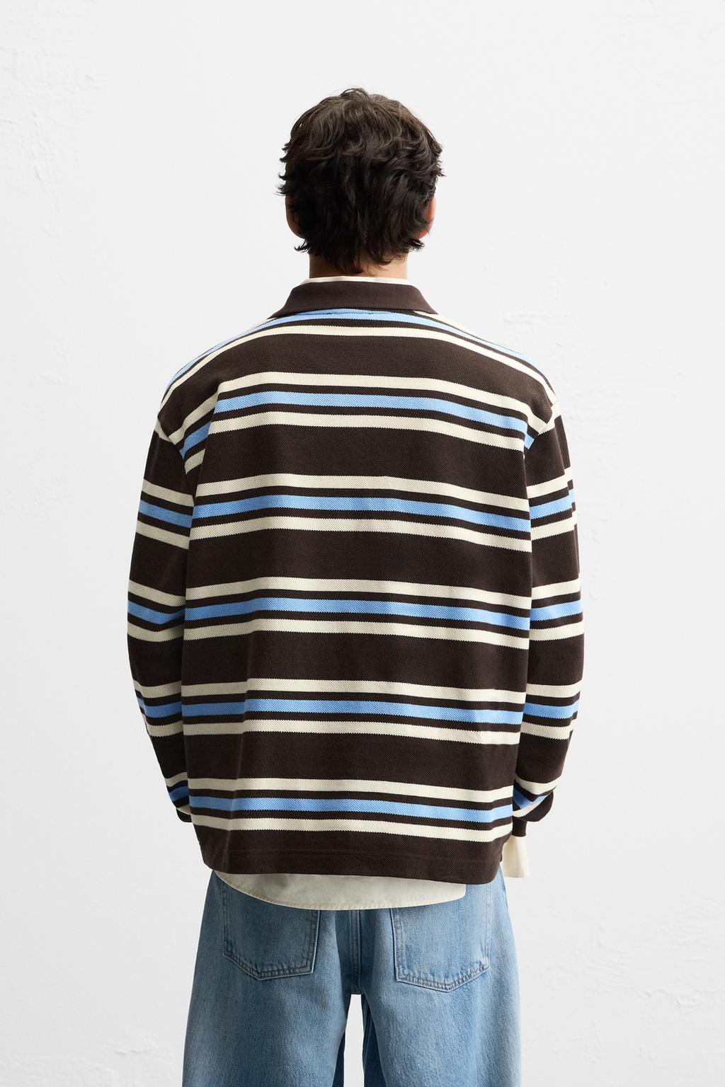 بلوز یقه دار مردانه 29903 مارک ZARA