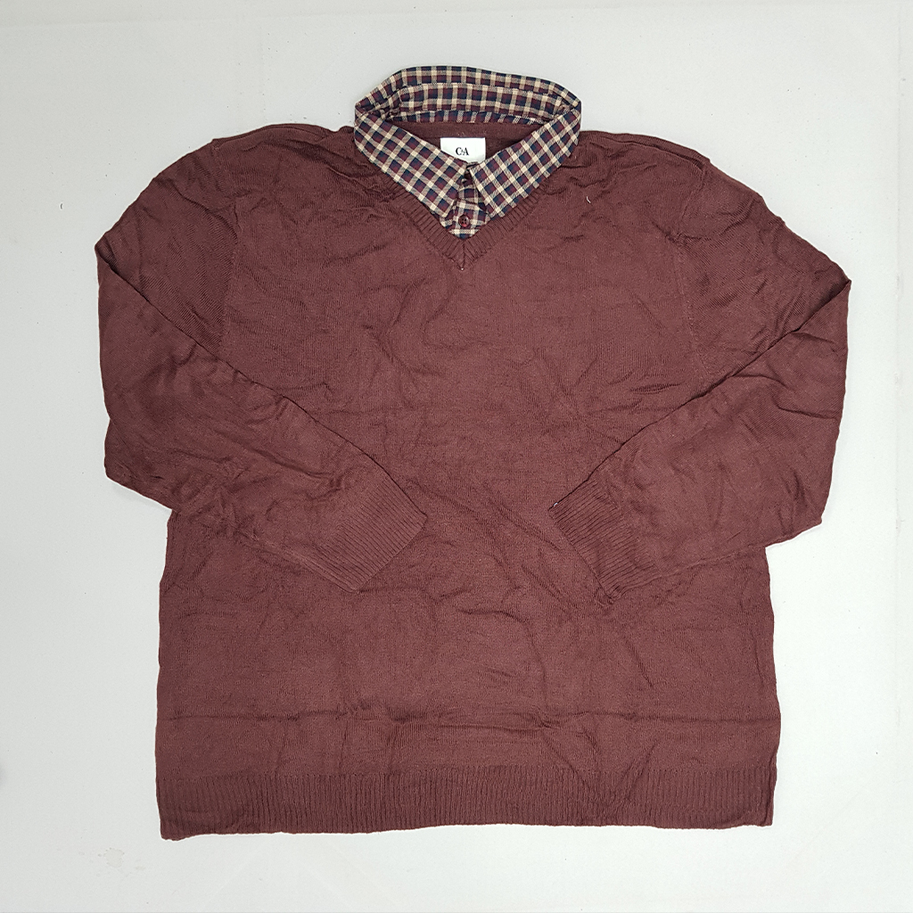 بافت یقه دار مردانه 29901 کد 1 مارک C&A