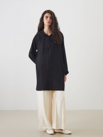 مانتو زیپ دار زنانه 29887 سایز 36 تا 48 مارک LC WAIKIKI