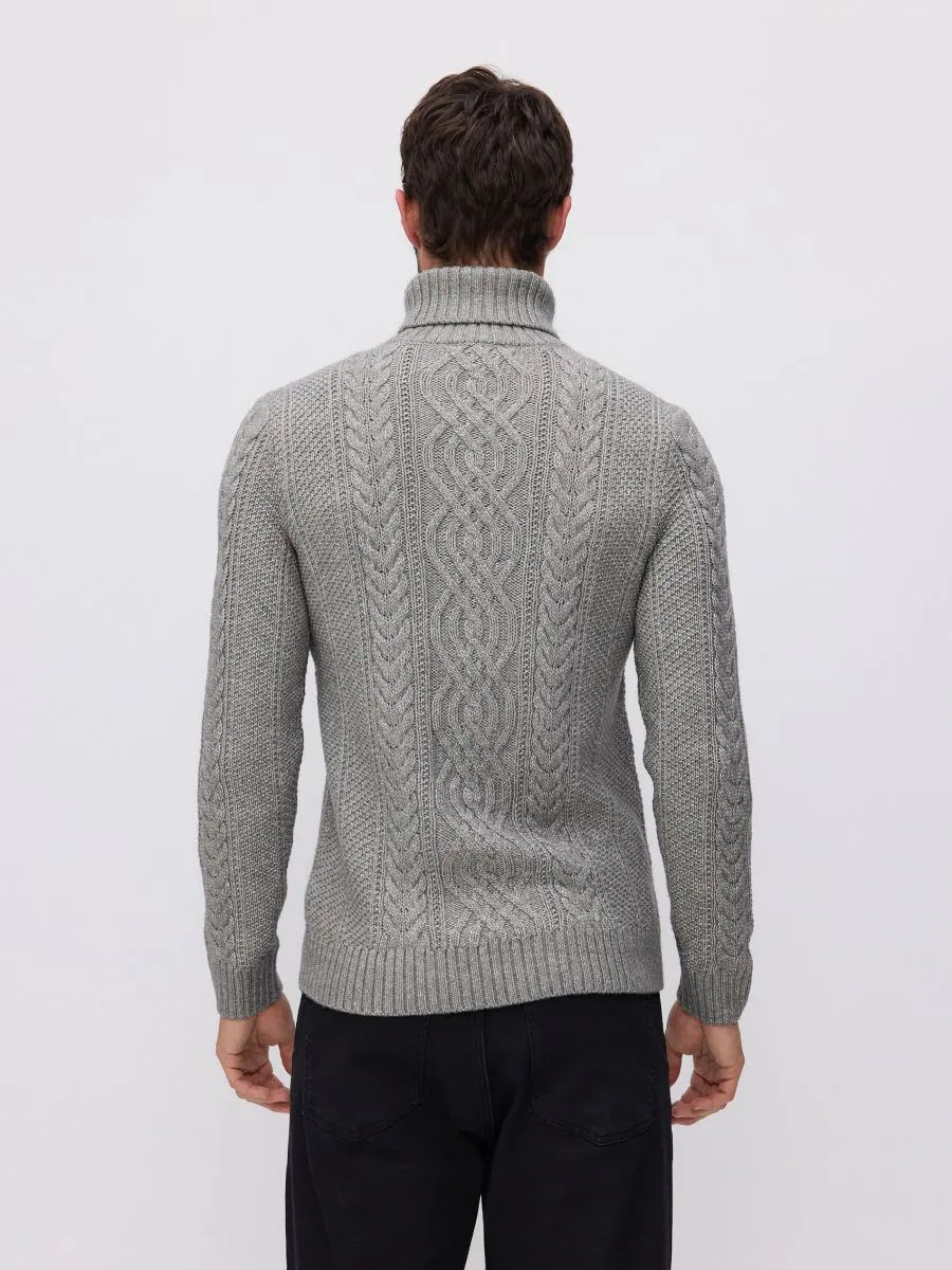 بافت یقه اسکی مردانه 29901 کد 4