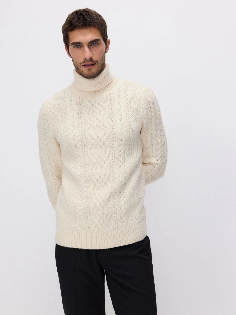 بافت یقه اسکی مردانه 29901 کد 4