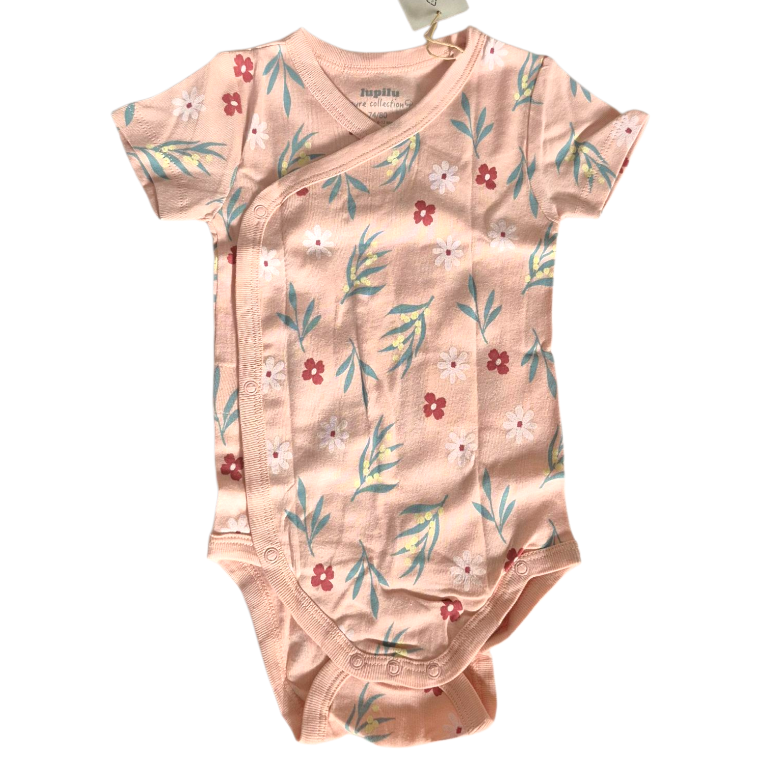 بادی دوبل نوزادی برند لوپیلو طرح گلدار کد 2205668